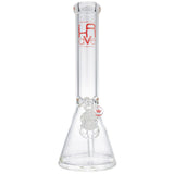 (WATER PIPE) 12" KRAVE 9mm THICK BEAKER - RED