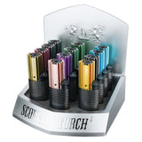 (TORCH SET) SCORCH #61693-1 STRAIGHT SHOOTER SEE THRU 12CT - ASSORTED COLOR