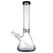 (WATER PIPE) 13" TWO TONE BEAKER 9MM THICK - GREY