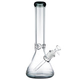 (WATER PIPE) 13" TWO TONE BEAKER 9MM THICK - GREY