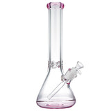 (WATER PIPE) 13" TWO TONE BEAKER 9MM THICK - PINK