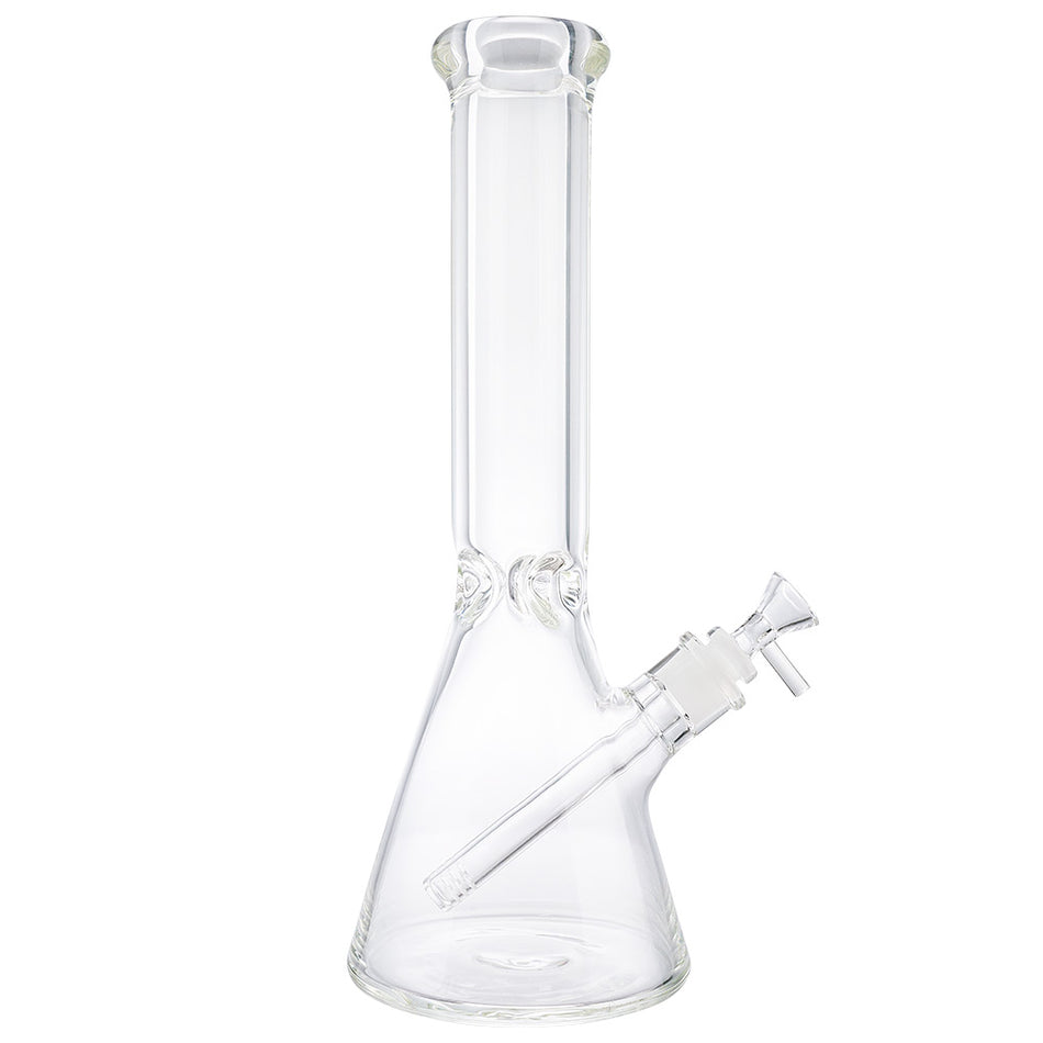 (WATER PIPE) 14 INCH BEAKER 9MM THICK - CLEAR