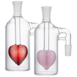 (ASH CATCHER) HEART 14mm 90° - RED