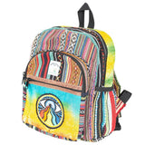 (BAG) MINI HEMP BACKPACK - EVIL EYE