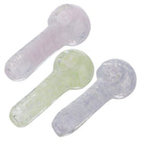 (HAND PIPE ) 3" SLIME FRIT SPOON - ASSORTED