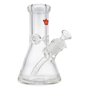 (WATER PIPE) 8" KRAVE 9mm THICK BEAKER - RED