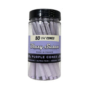 (CONE) BLAZY SUSAN PURPLE PRE ROLLED 1 1/4 - 50CT