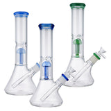 (WATER PIPE) 10.5" TREE PERC CUT - LIGHT BLUE