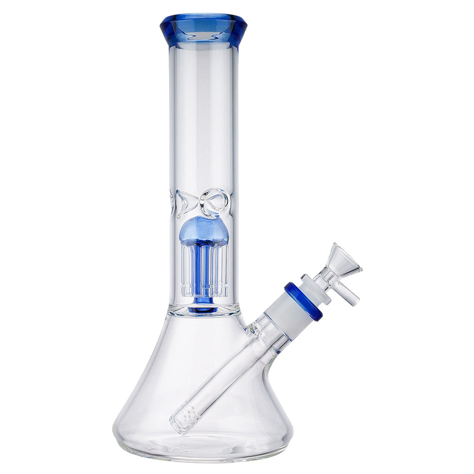 (WATER PIPE) 10.5" TREE PERC CUT - LIGHT BLUE