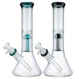 (WATER PIPE) 10.5" TREE PERC CUT - BLACK