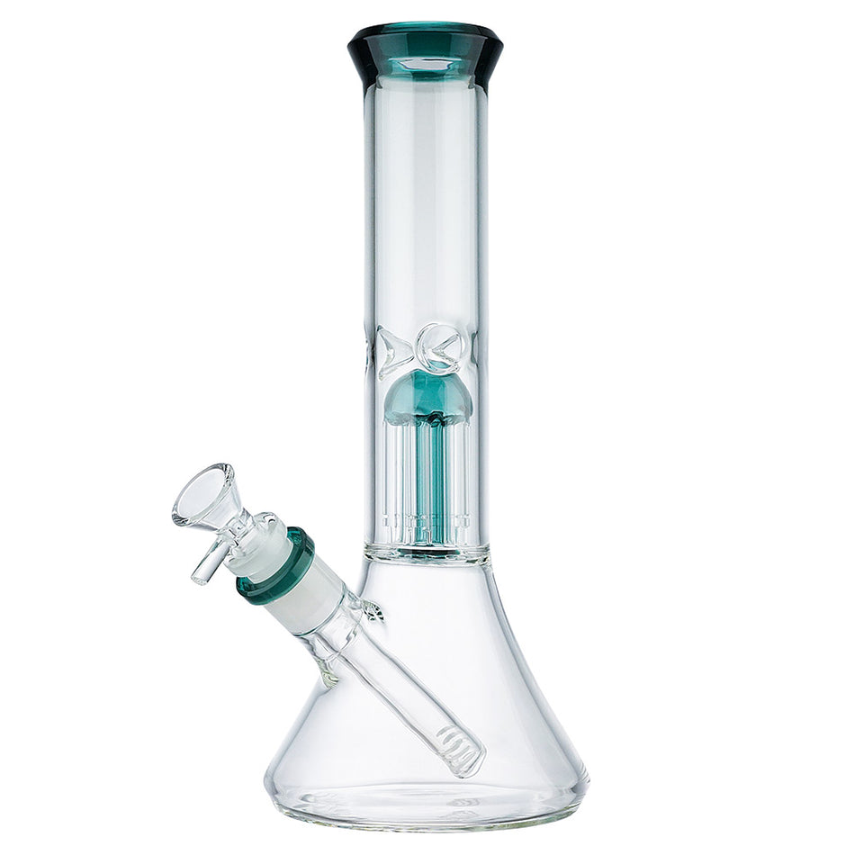 (WATER PIPE) 10.5" TREE PERC CUT - TEAL