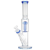 (WATER PIPE) 12" STRAIGHT TREE PERC - BLUE