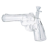 (HAND PIPE) 10" PISTOL - CLEAR