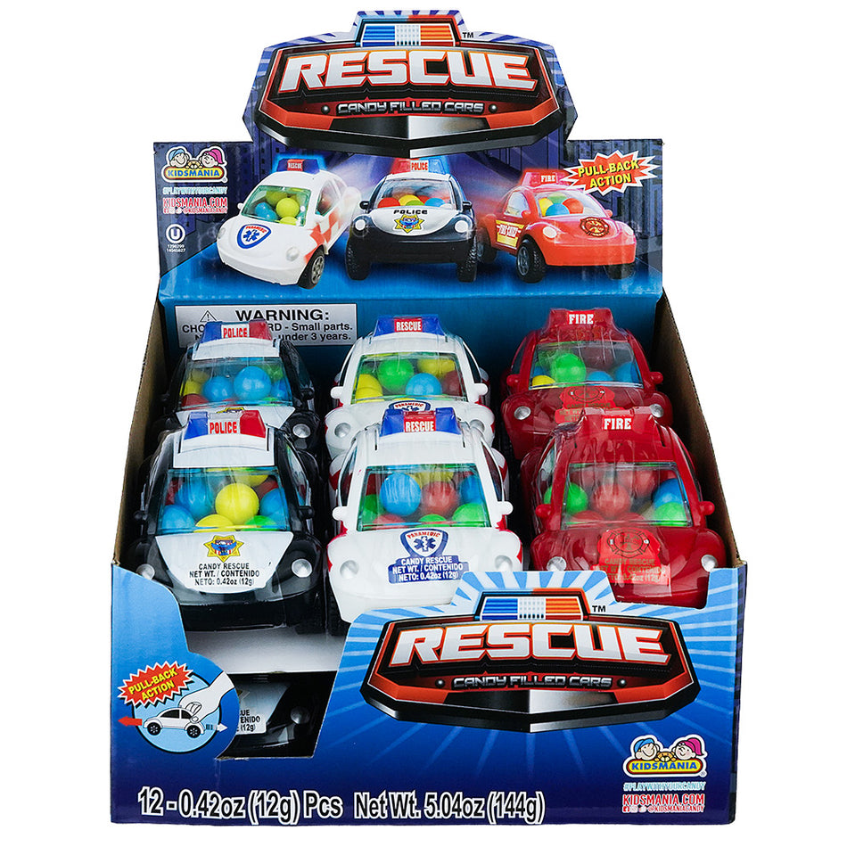 (CANDY TOY) RESCUE 12CT