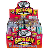 (CANDY TOY) SODA CAN 12CT