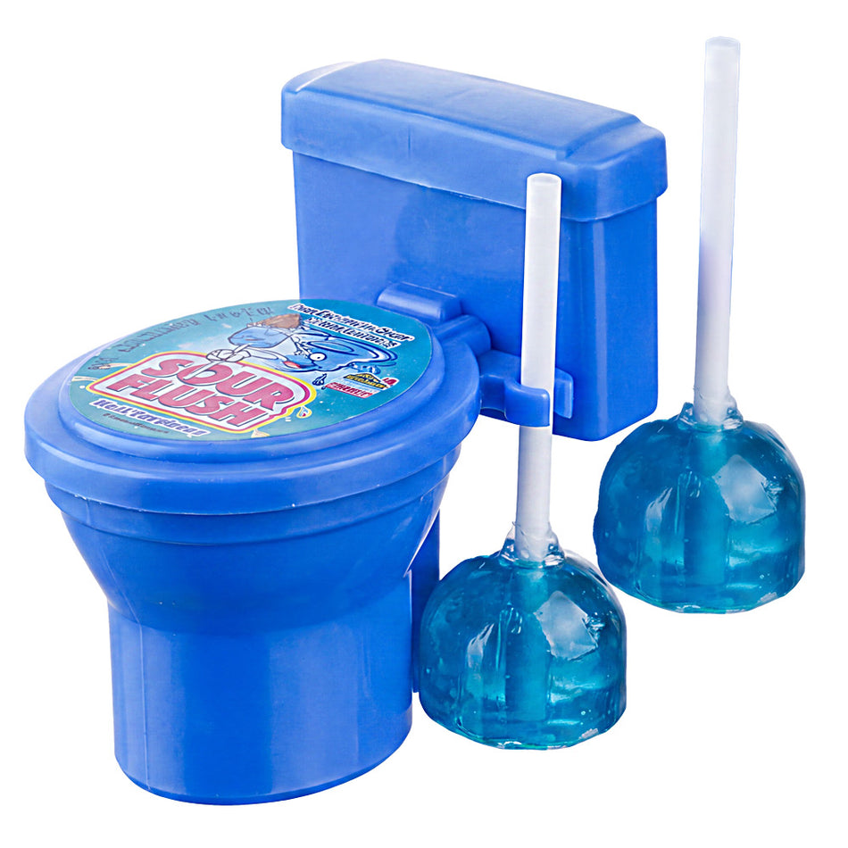 (CANDY TOY) SOUR FLUSH 12CT