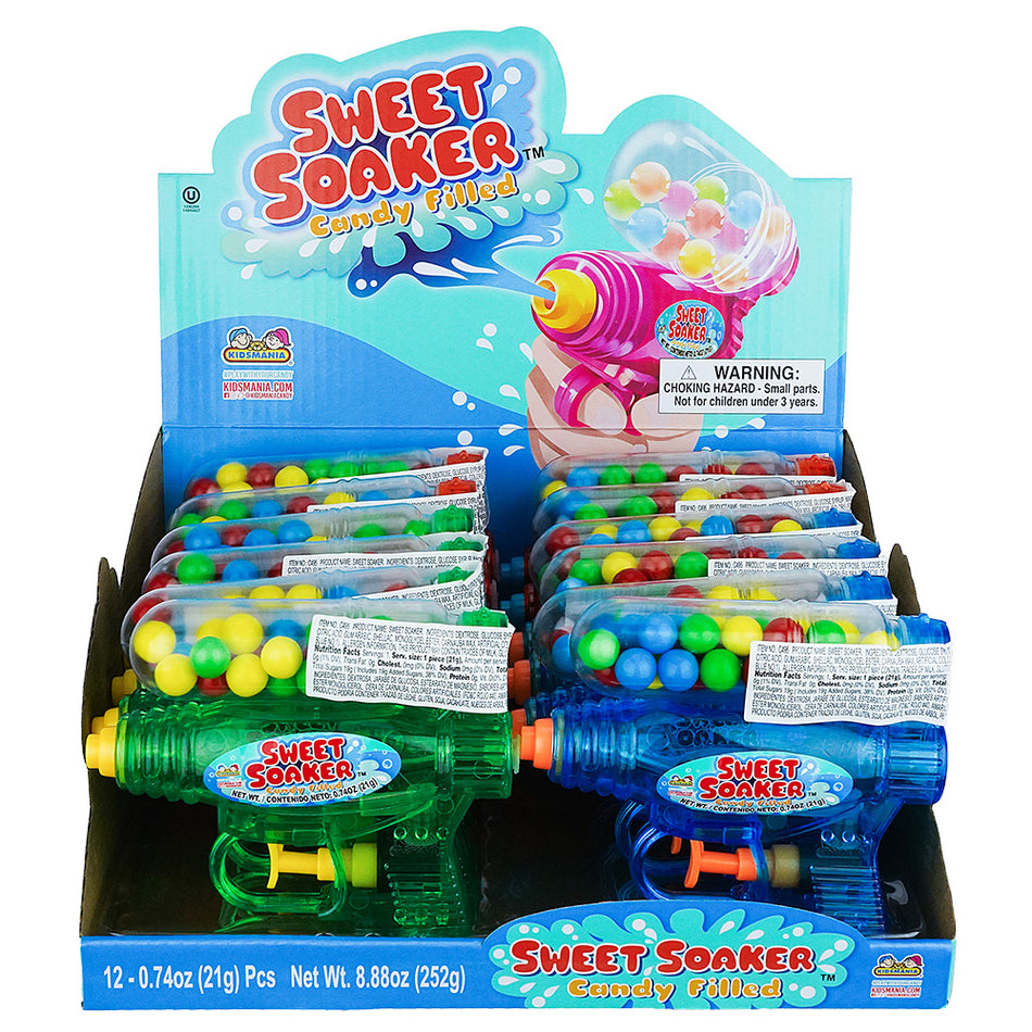 (CANDY TOY) SWEET SOAKER 12CT
