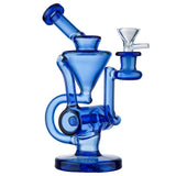 (RECYCLER) 8" BARREL ON JOINTS - BLUE