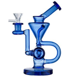 (RECYCLER) 8" BARREL ON JOINTS - BLUE