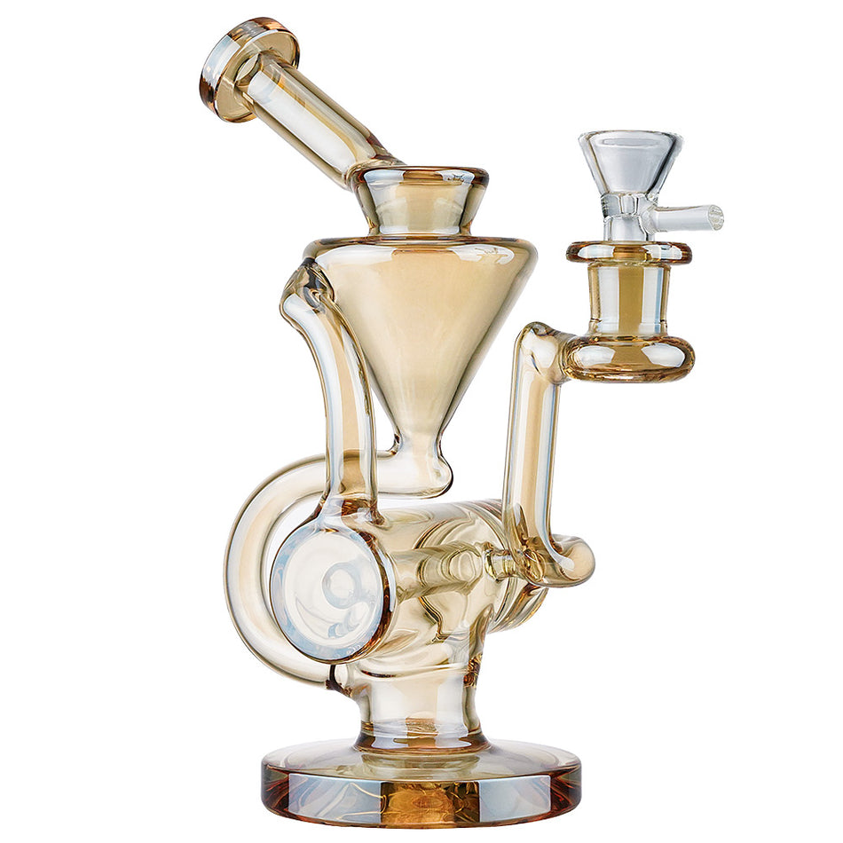 (RECYCLER) 8" BARREL ON JOINTS - GOLD