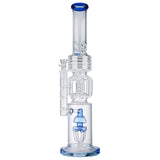 (WATER PIPE) 20" SCIENTIFIC GLASS LOOKAH STYLE - BLUE
