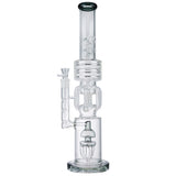 (WATER PIPE) 20" SCIENTIFIC GLASS LOOKAH STYLE - GREEN