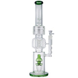 (WATER PIPE) 20" SCIENTIFIC GLASS LOOKAH STYLE - GREY