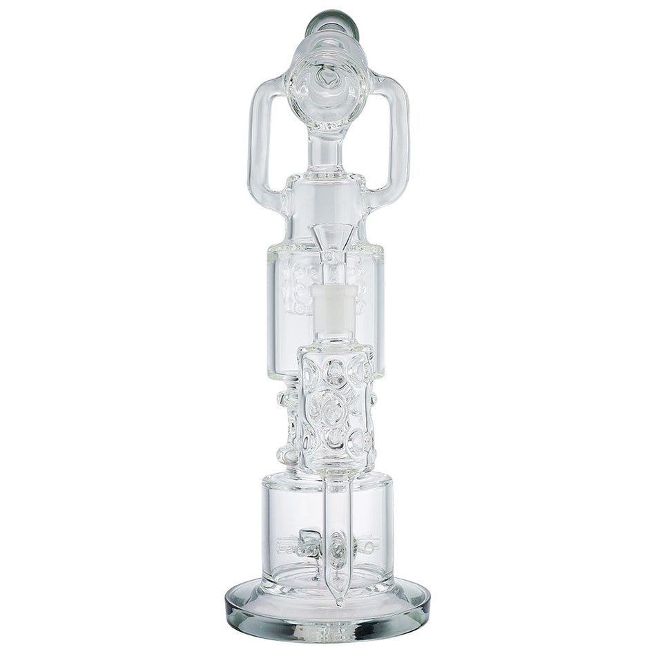 (WATER PIPE) 16.5" MULTI SPRINKLER PERC LOOKAH STYLE - GREY