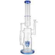 (WATER PIPE) 17" WHEEL ON SIDE LOOKAH STYLE - BLUE