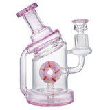 (WATER PIPE) 7.5" DONUT PERC - PINK