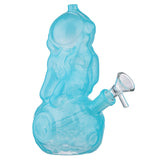 (WATER PIPE) 7" ASTRONAUT ON MOON - BLUE