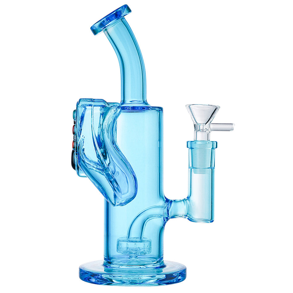 (WATER PIPE) 8" CONTROLLER - BLUE