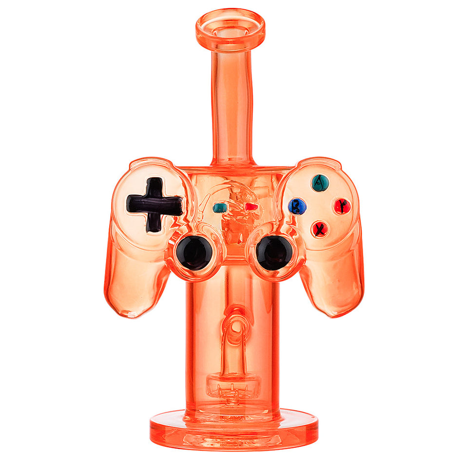 (WATER PIPE) 8" CONTROLLER - ORANGE RED
