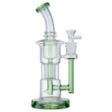 (WATER PIPE) 9.5" 6 ARM PERC - GREEN