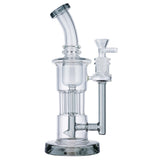 (WATER PIPE) 9.5" 6 ARM PERC - GREY