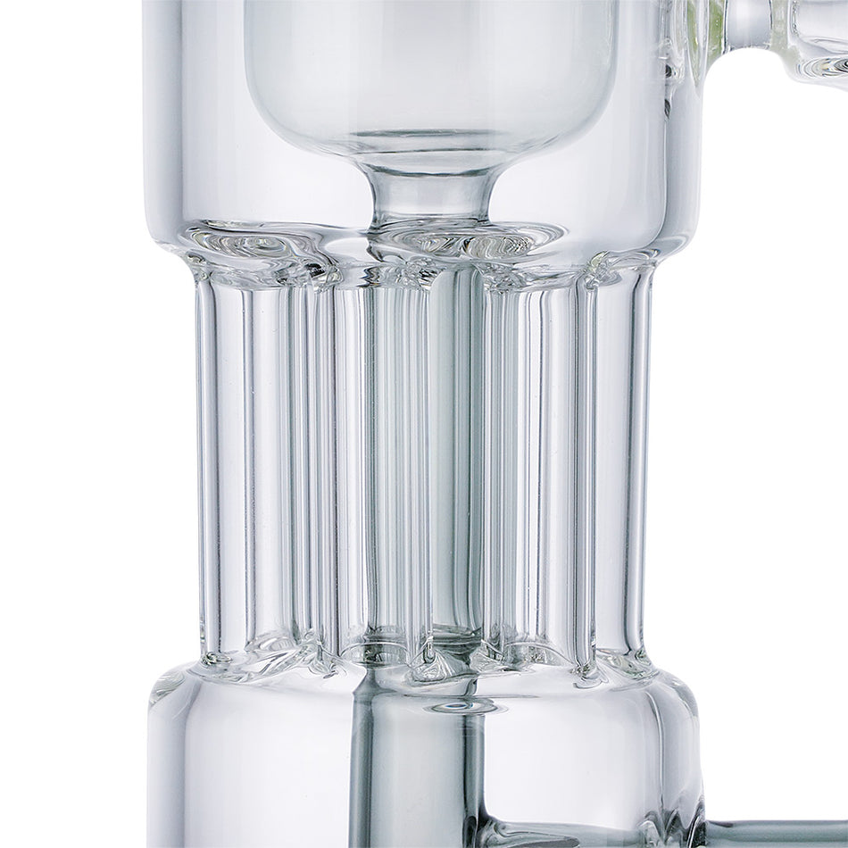(WATER PIPE) 9.5" 6 ARM PERC - BLUE
