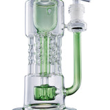 (WATER PIPE) 12" 6 ARM PERC - GREEN