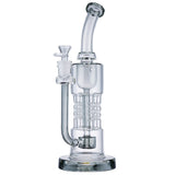 (WATER PIPE) 12" 6 ARM PERC - GREY