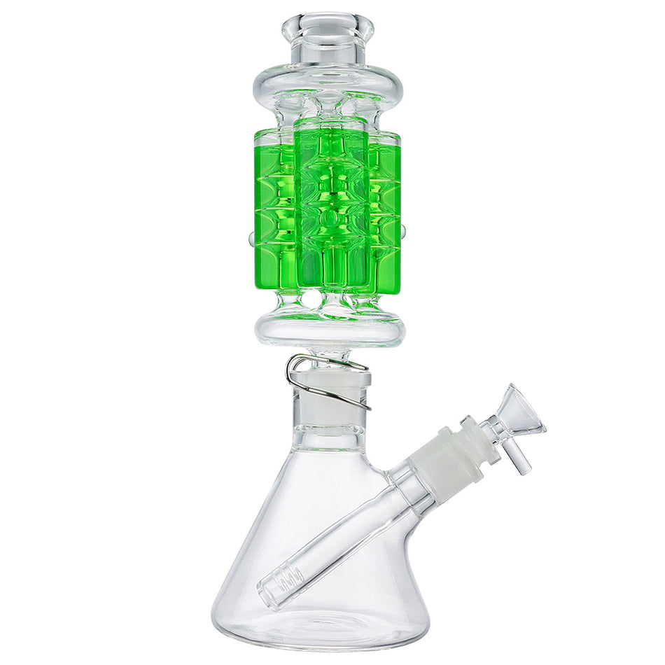 (FREEZABLE) 12" TRIPLE COIL - GREEN