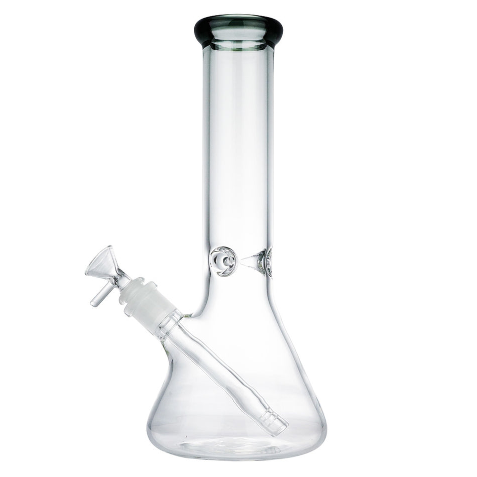 (WATER PIPE) 12" 5MM THICK BEAKER - GREY