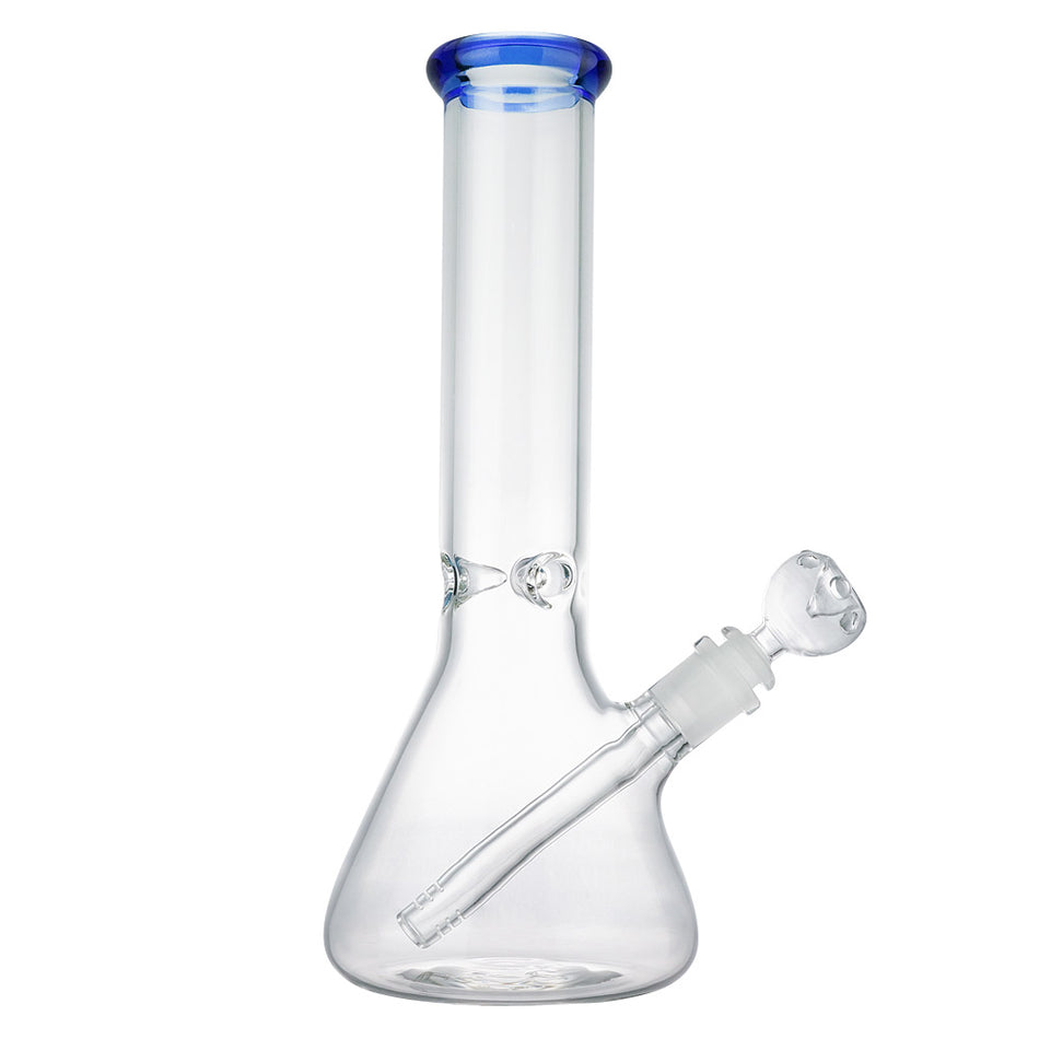 (WATER PIPE) 12" 5MM THICK BEAKER - BLUE