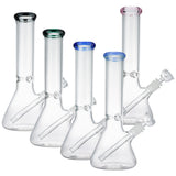 (WATER PIPE) 12" 5MM THICK BEAKER - BLUE