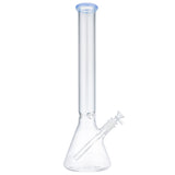 (WATER PIPE) 18" 5MM BEAKER WATER PIPE - JADE BLUE