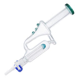 (NECTAR COLLECTOR) 6.3" NECTAR COLLECTOR WITH RECYCLER 10mm CERAMIC TIP - TEAL