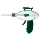(NECTAR COLLECTOR) 5.6" RAY GUN SCREW CERAMIC TIP - JADE GREEN