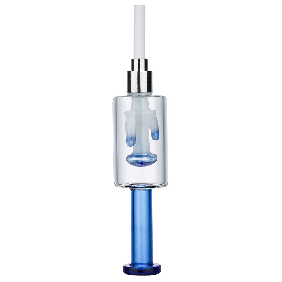 (NECTAR COLLECTOR) MUSHROOM WITH CERAMIC SCREW TIP - BLUE