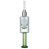 (NECTAR COLLECTOR) MUSHROOM WITH CERAMIC SCREW TIP - GREEN