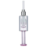 (NECTAR COLLECTOR) MUSHROOM WITH CERAMIC SCREW TIP - PINK