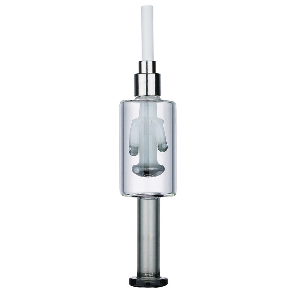 (NECTAR COLLECTOR) MUSHROOM WITH CERAMIC SCREW TIP - GREY