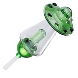 (NECTAR COLLECTOR) 5" UFO SCREW CERAMIC TIP - GREEN